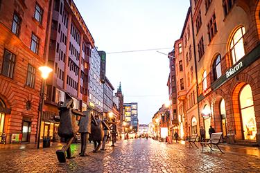 Gamla Staden, the historic center of Malmö