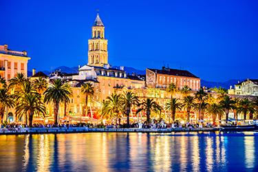 The Riva, the promenade of Split