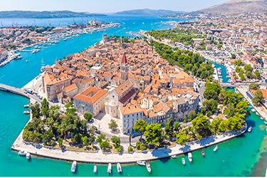 The surroundings of Split: Trogir
