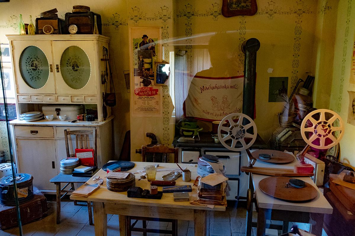 The cinema lover's house in Golden Lane