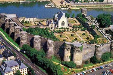 The Château d'Angers in the Loire