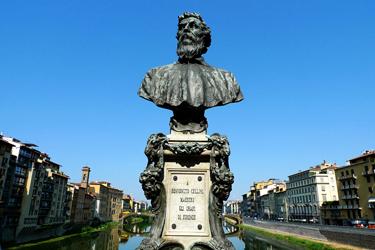 The bust of Benvenuto Cellini