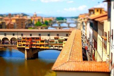 The Vasari Corridor in Florence