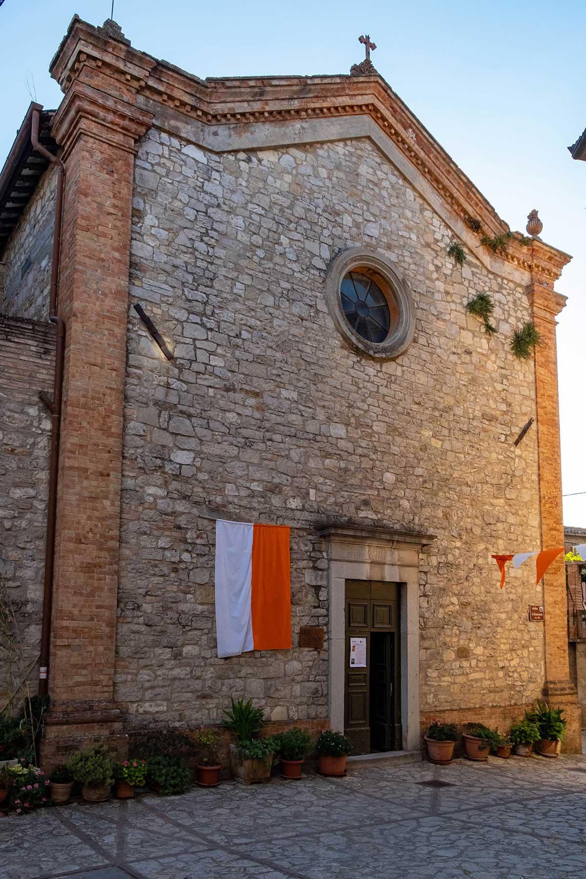 The Church of Santa Illuminata in Monte Castello di Vibio