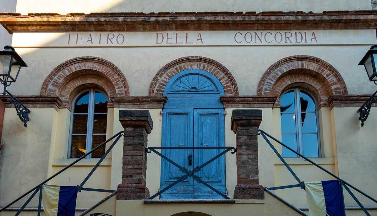 Exterior of the Concordia Theater