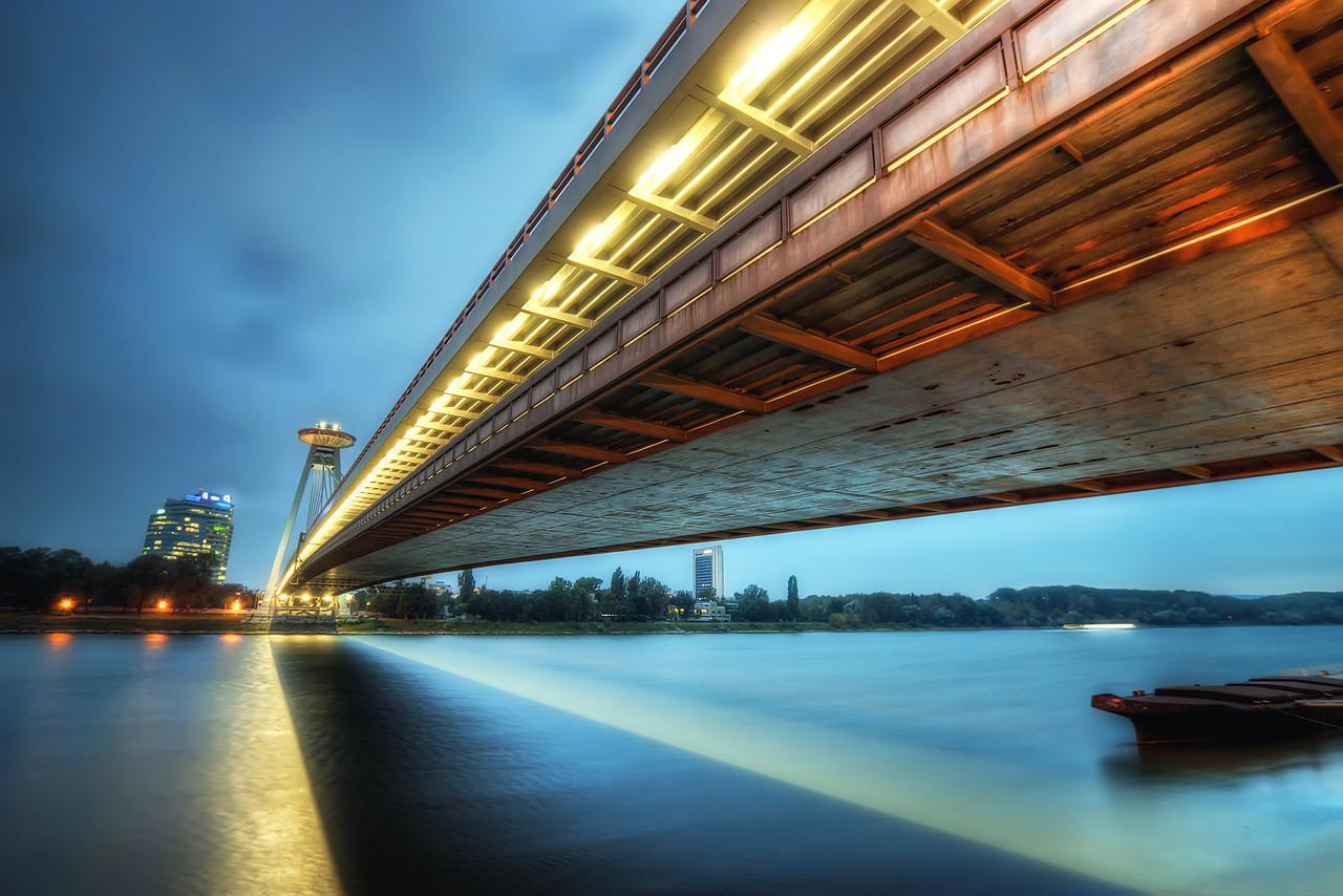 The New Bridge in Bratislava