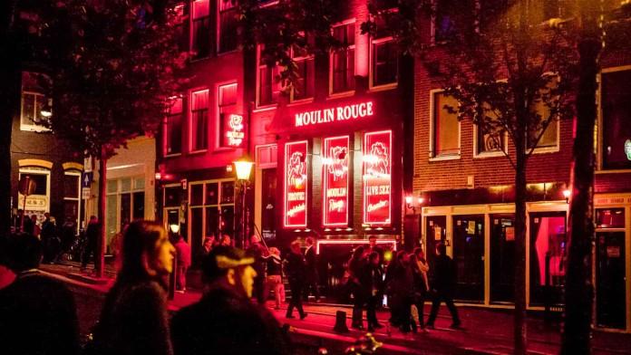 The Red Light District of Amsterdam