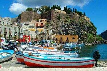 Lipari in the Aeolian Islands
